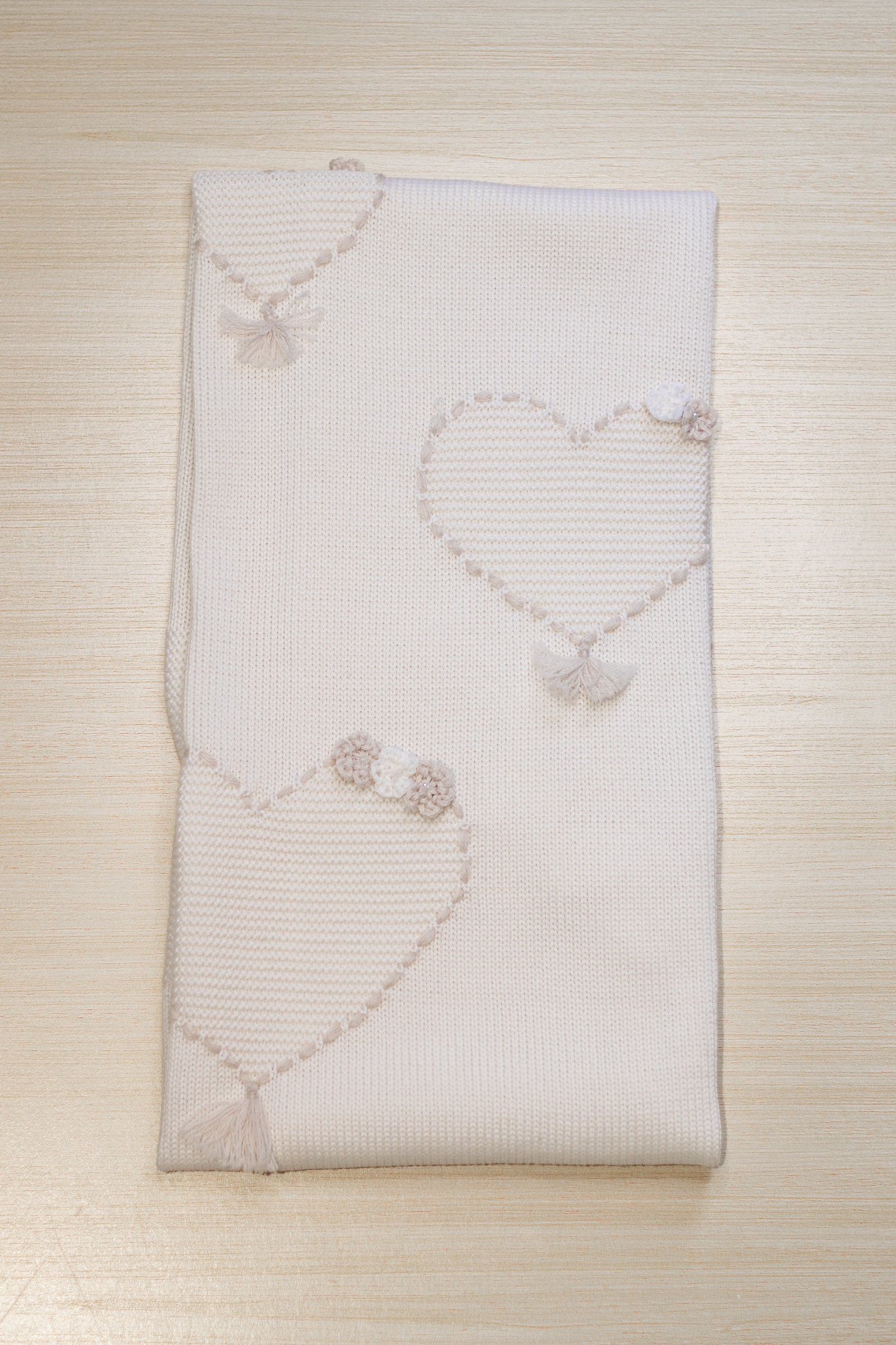 Copertina Ricamo Cuori - Bimbalò