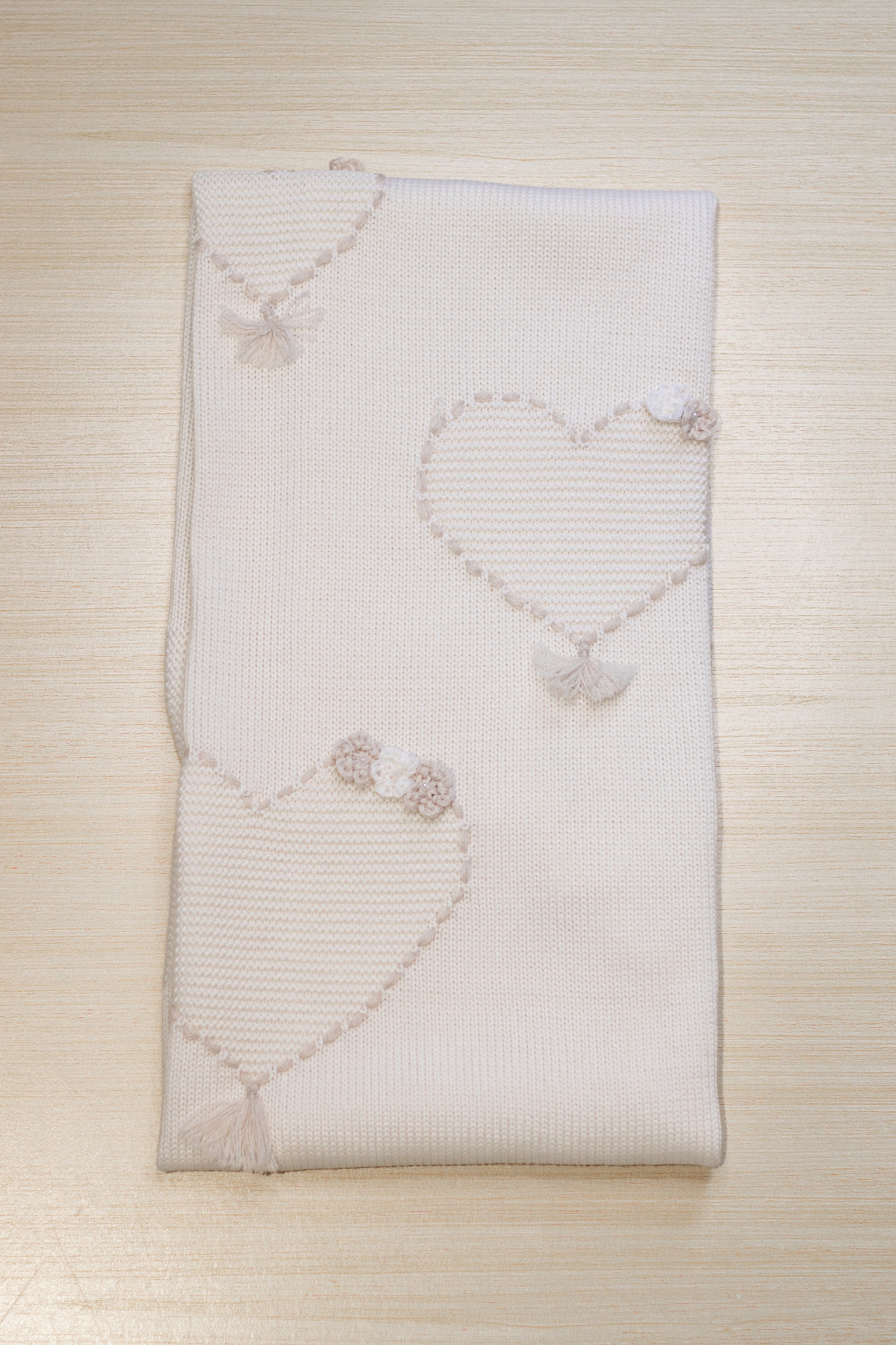 Copertina Ricamo Cuori - Bimbalò