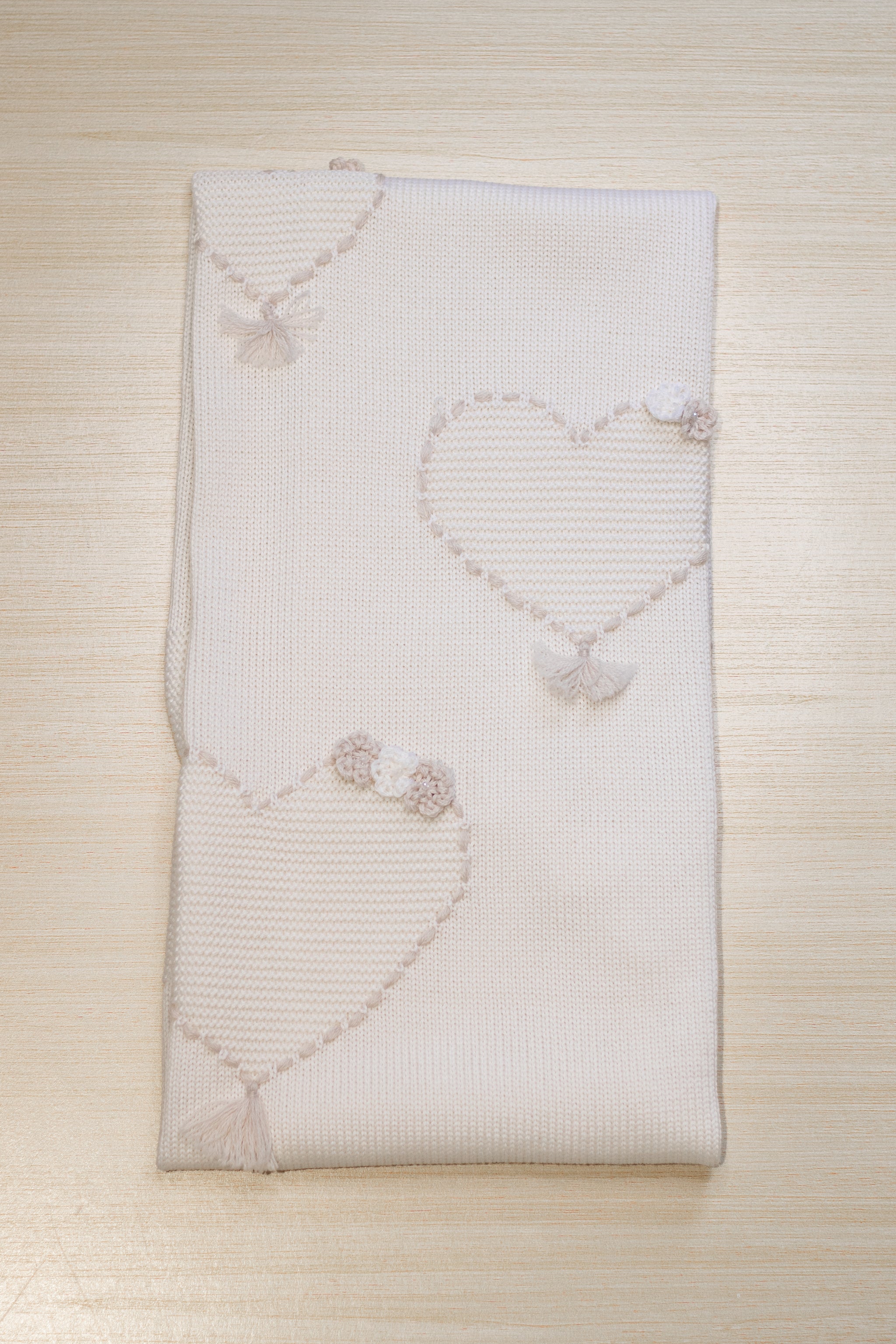 Copertina Ricamo Cuori - Bimbalò