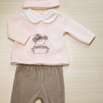 Completo 3 Pezzi Rosa - Ninnaoh