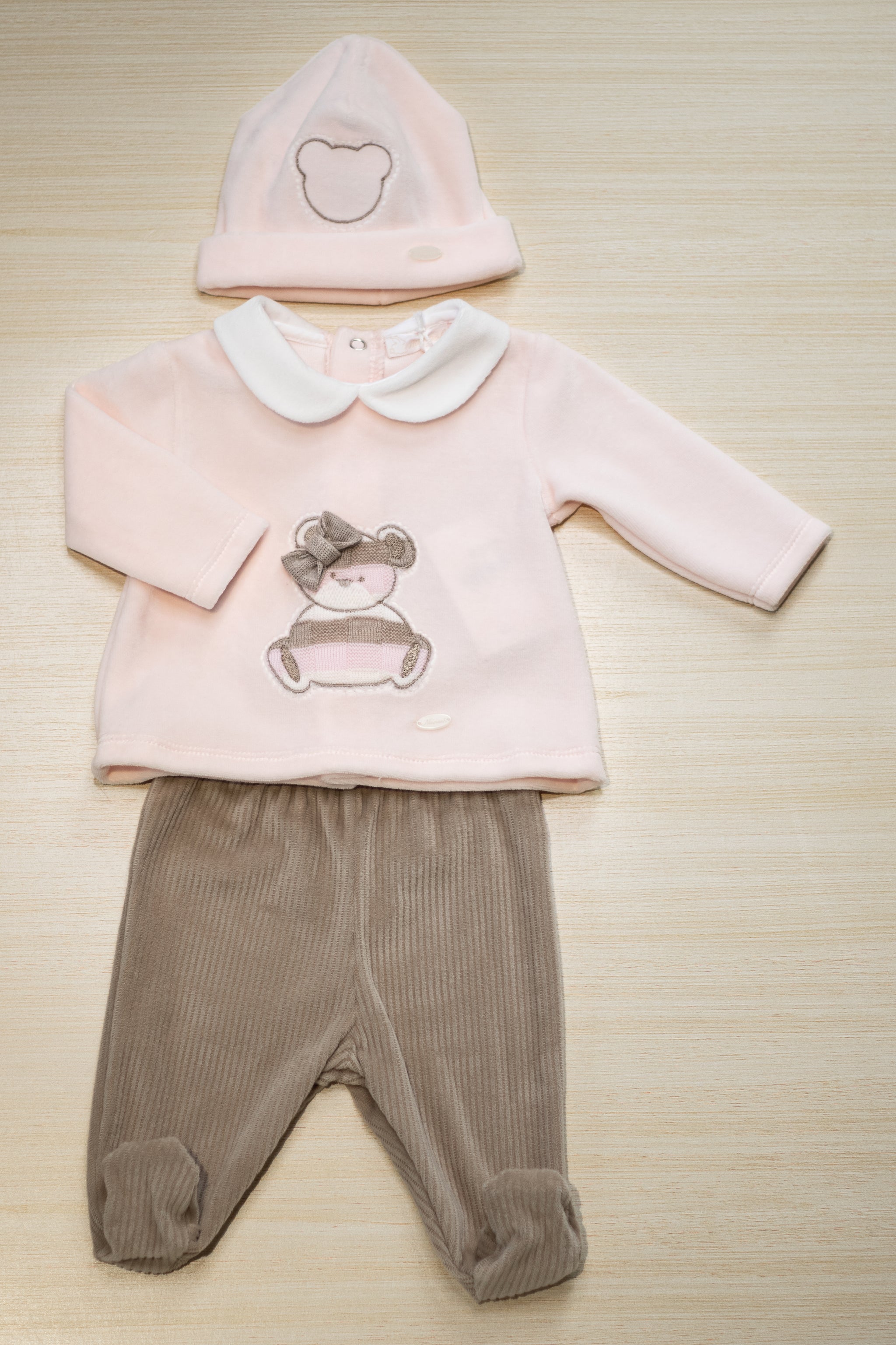 Completo 3 Pezzi Rosa - Ninnaoh