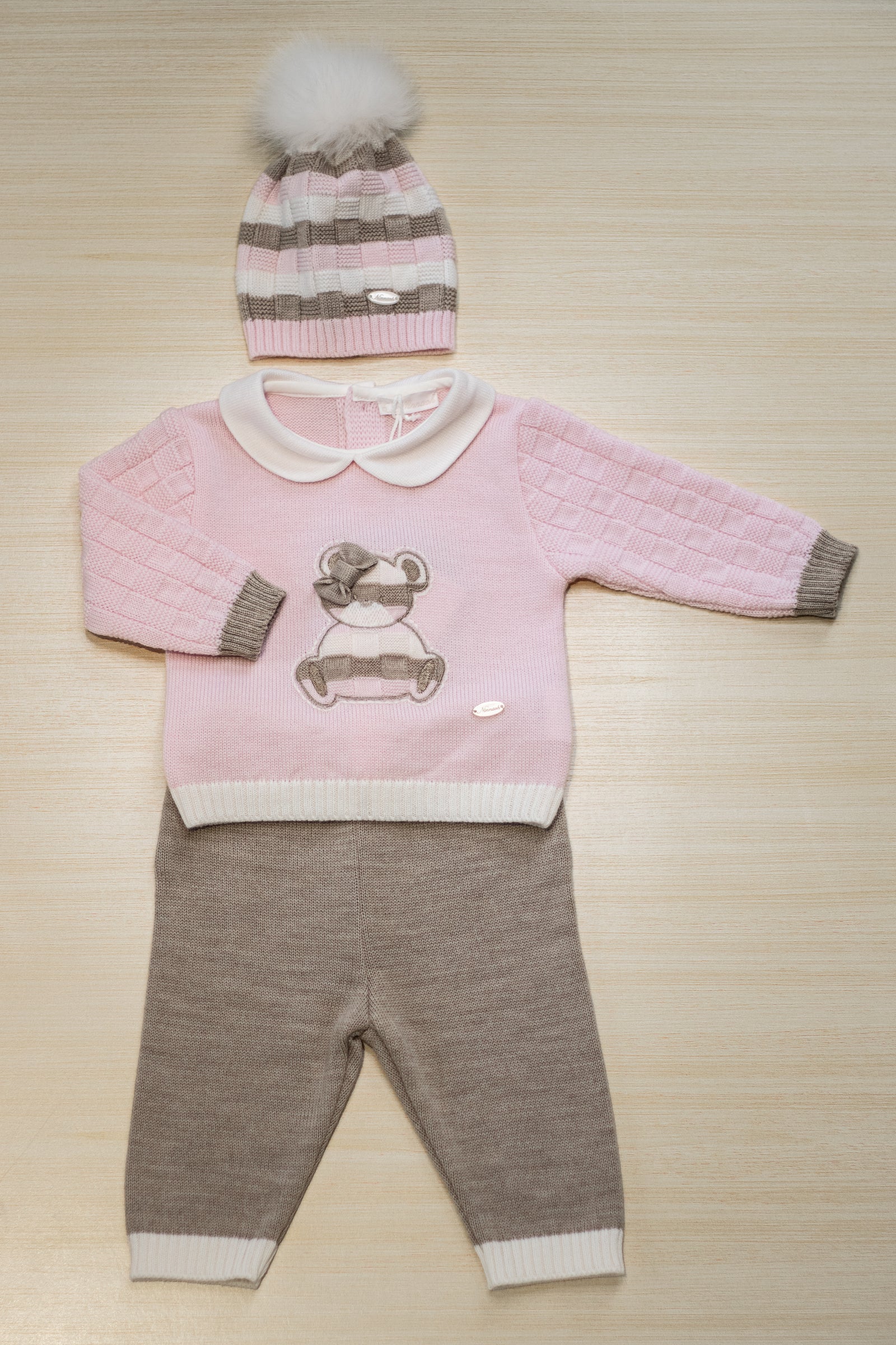 Completo 3 Pezzi Orsetto - Ninnaoh