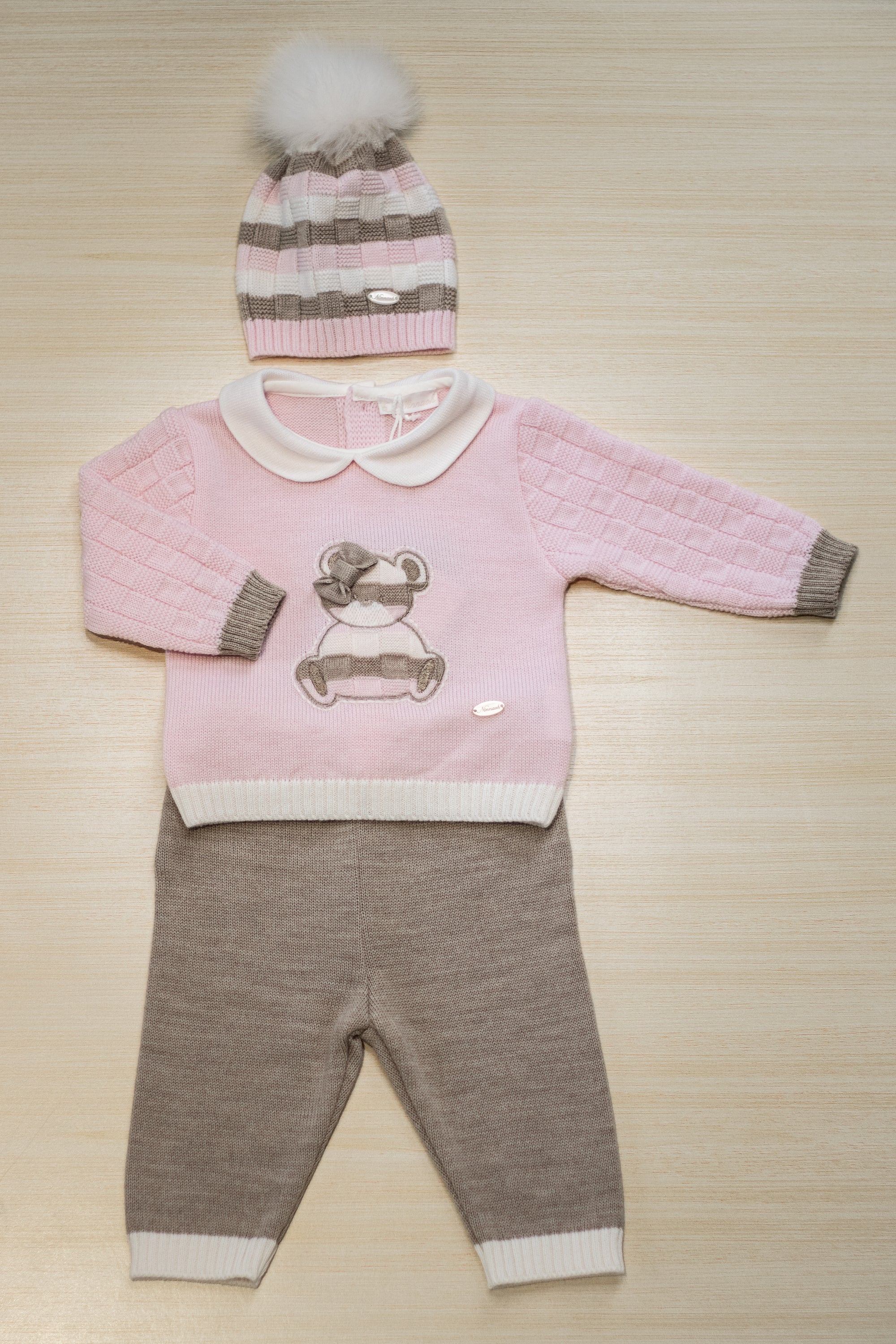 Completo 3 Pezzi Orsetto - Ninnaoh