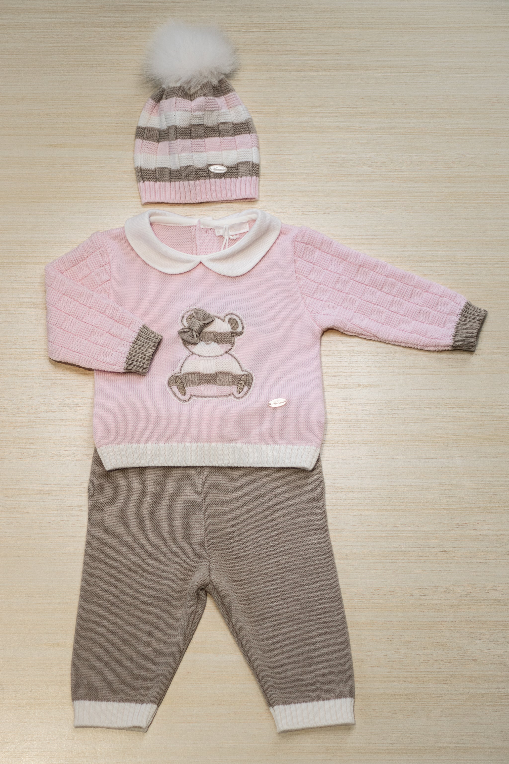 Completo 3 Pezzi Orsetto - Ninnaoh