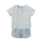 Camicia + Pantaloncino bambino estivo 2 pezzi - Dalla 3 alla 24 Mesi