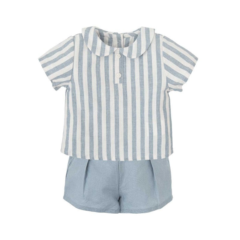 Camicia + Pantaloncino bambino estivo 2 pezzi - Dalla 3 alla 24 Mesi