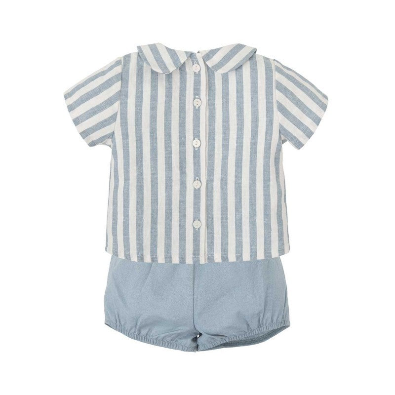 Camicia + Pantaloncino bambino estivo 2 pezzi - Dalla 3 alla 24 Mesi