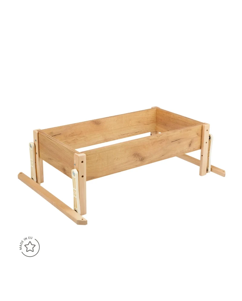 Dondolo Optional Lettino 5in1 - Naturale - Waldin