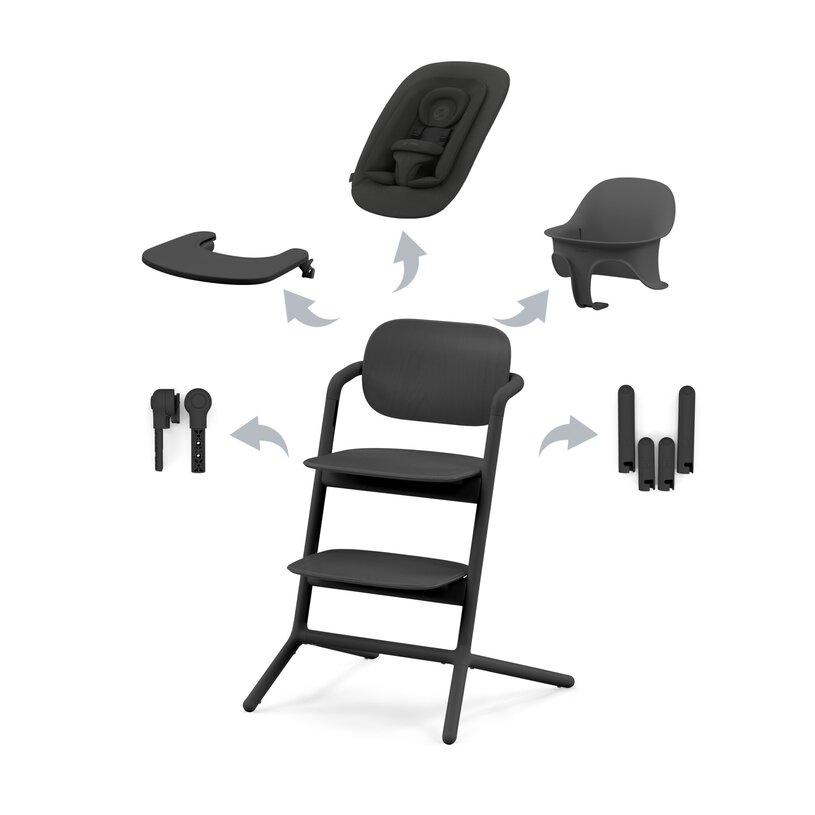 Lemo 4-in-1 - Stunning Black - CYBEX Gold