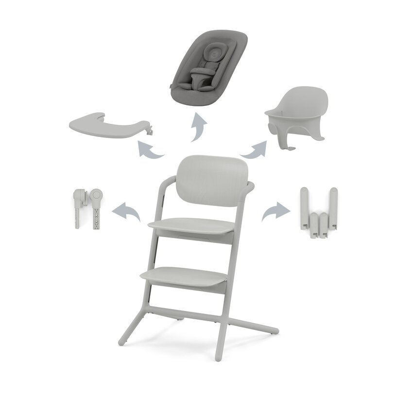 Lemo 4-in-1 - Suede Grey - CYBEX Gold