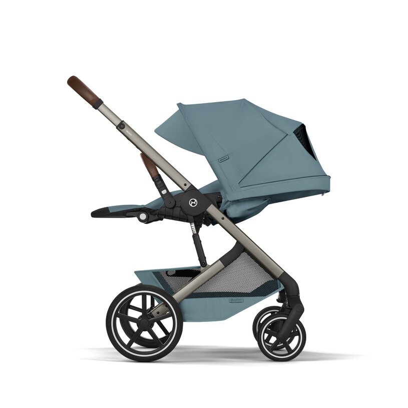 Balios S Lux con navicella richiudibile - Stormy Blue - CYBEX Gold
