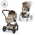 Balios S Lux con navicella richiudibile - Almond Beige - CYBEX Gold