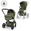 Balios S Lux con navicella richiudibile - Moss Green - CYBEX Gold