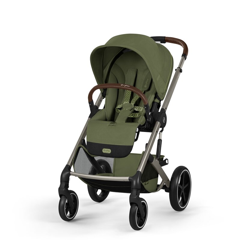 Balios S Lux con navicella richiudibile - Moss Green - CYBEX Gold