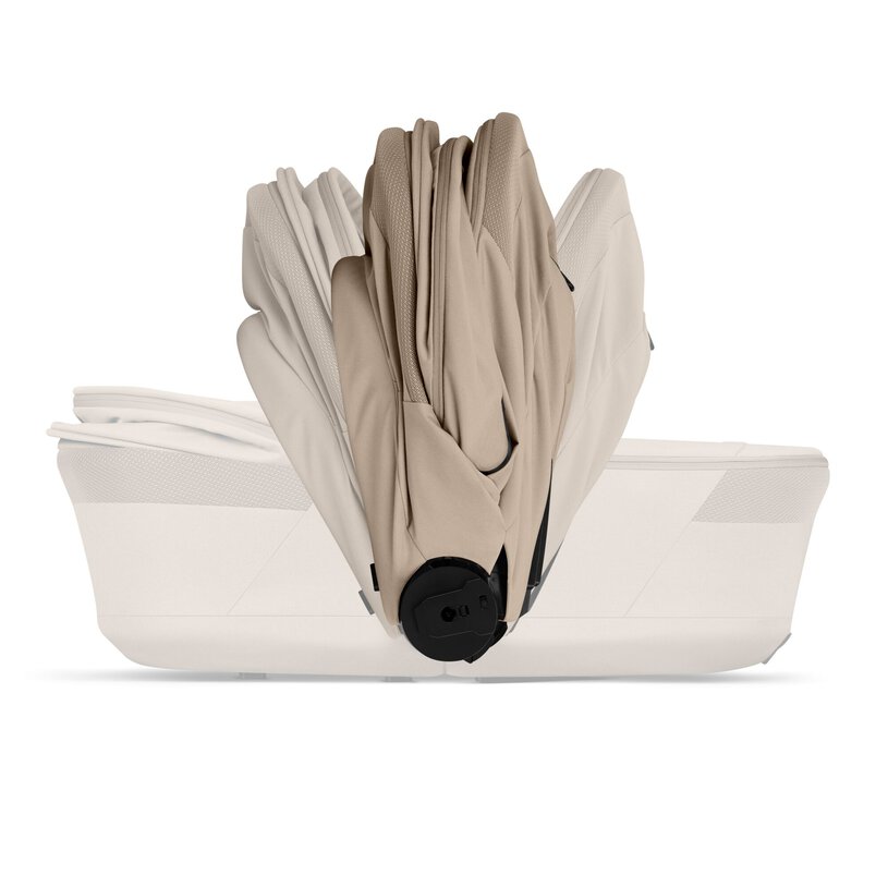 Balios S Lux con navicella richiudibile - Almond Beige - CYBEX Gold