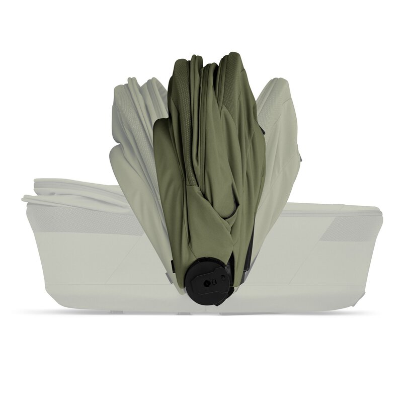 Balios S Lux con navicella richiudibile - Moss Green - CYBEX Gold