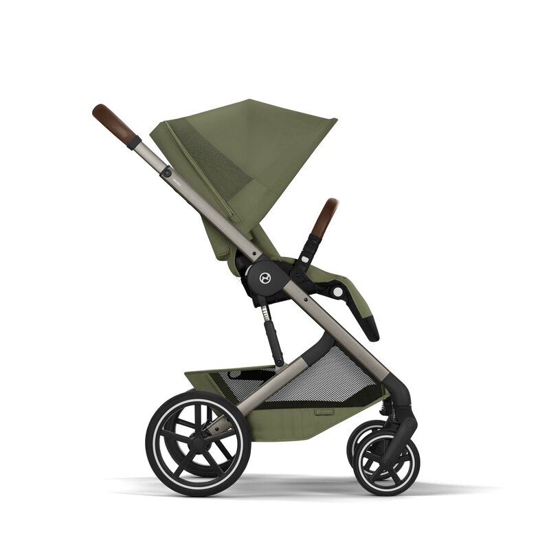 Balios S Lux con navicella richiudibile - Moss Green - CYBEX Gold