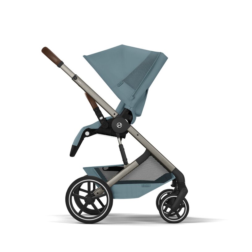 Balios S Lux con navicella richiudibile - Stormy Blue - CYBEX Gold