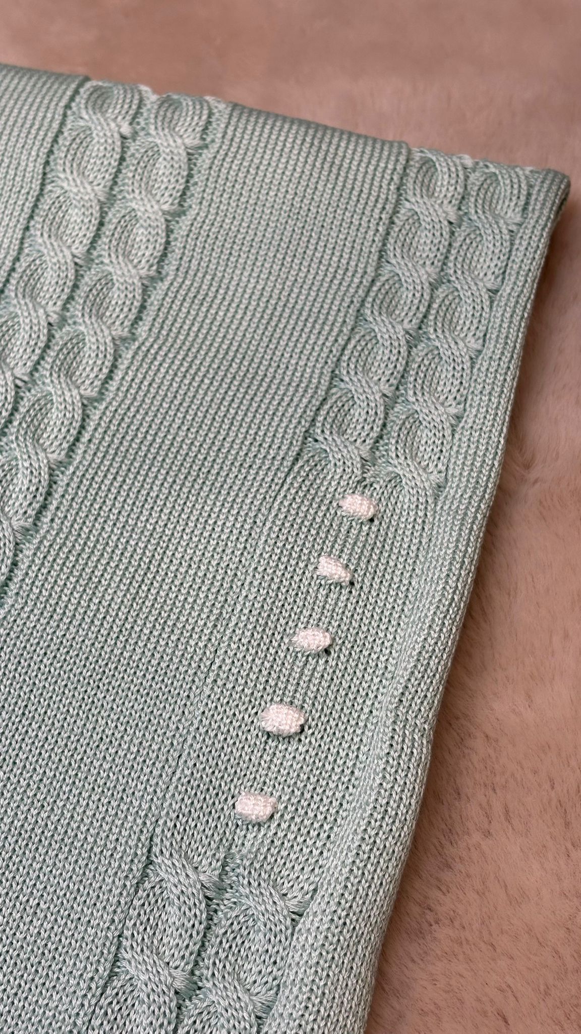 Copertina verde salvia - Marlù