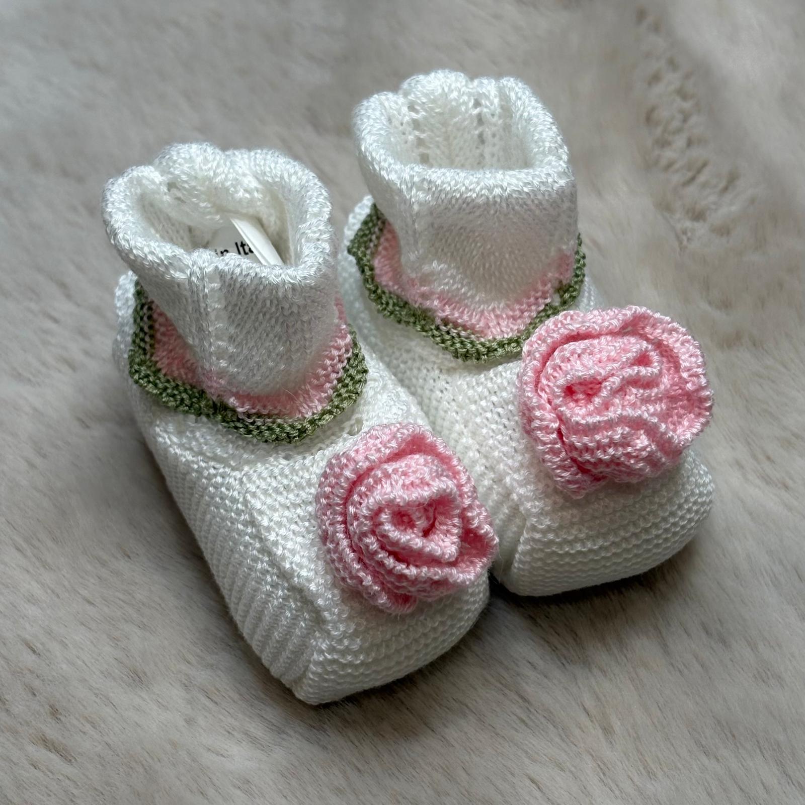 Completo 2Pz con rose + scarpette - Marlù