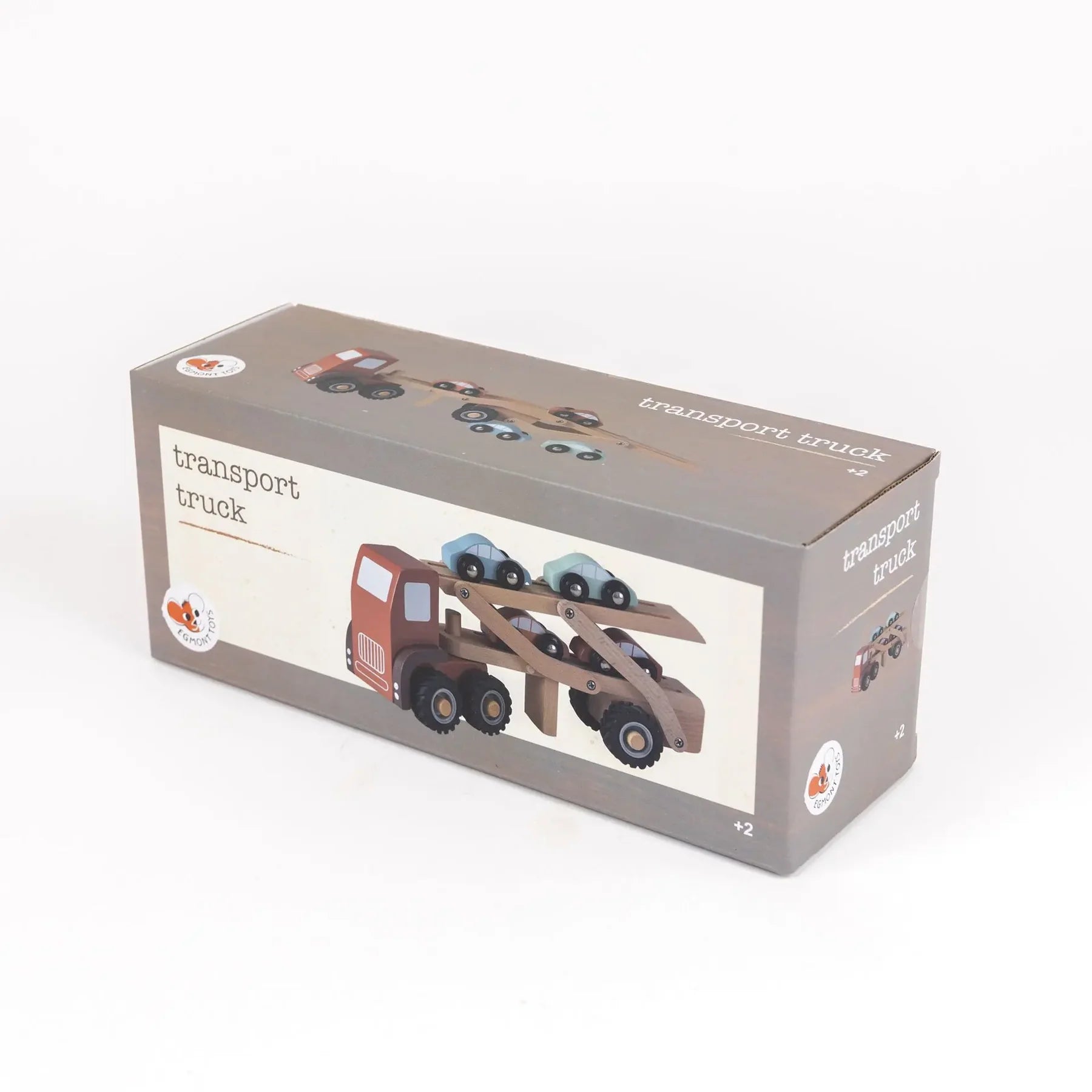 Camion per trasporto di auto in legno - Egmont Toys