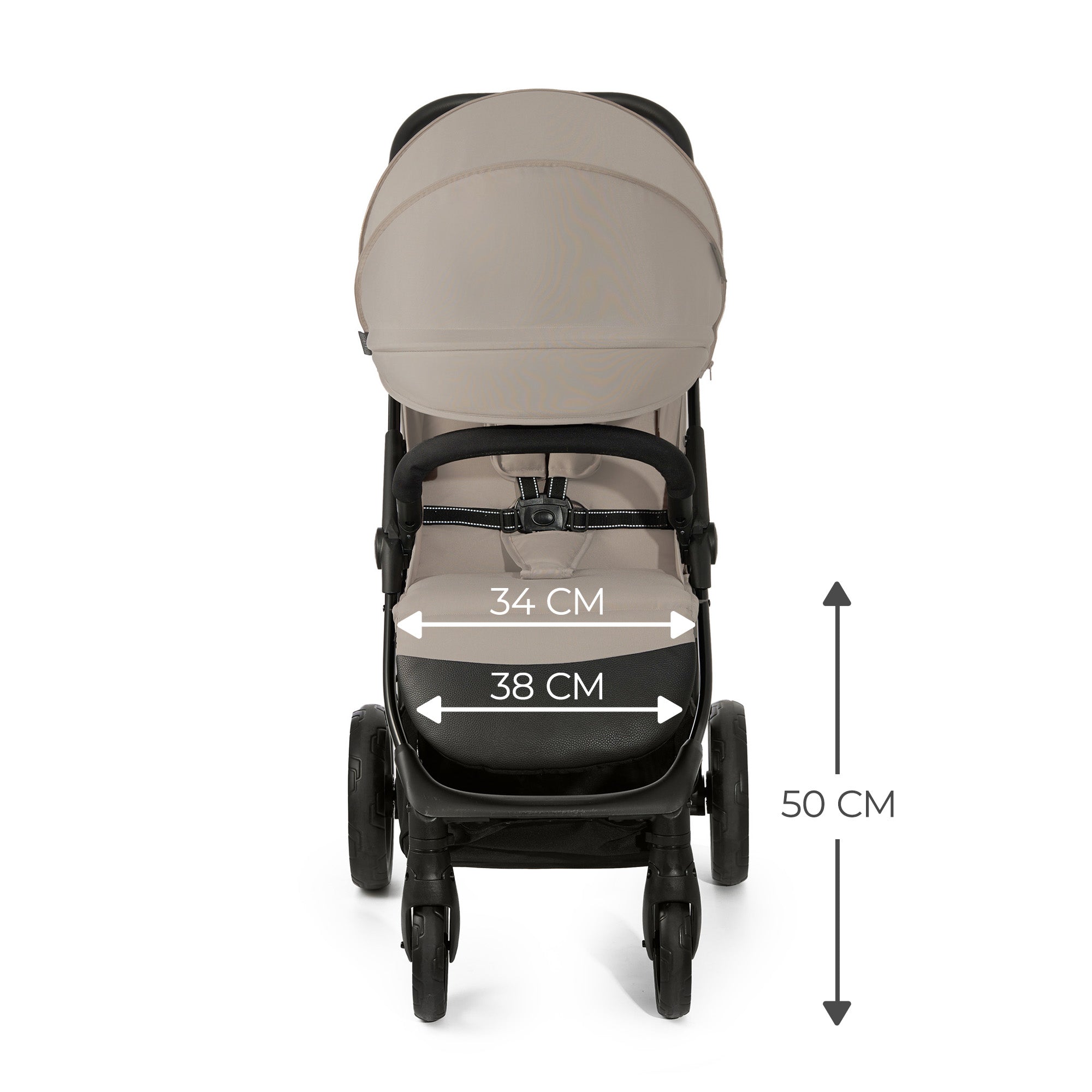 Passeggino TRIG 3 Tortora - Kinderkraft