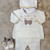 Set 4Pz con ricamo - Marlù