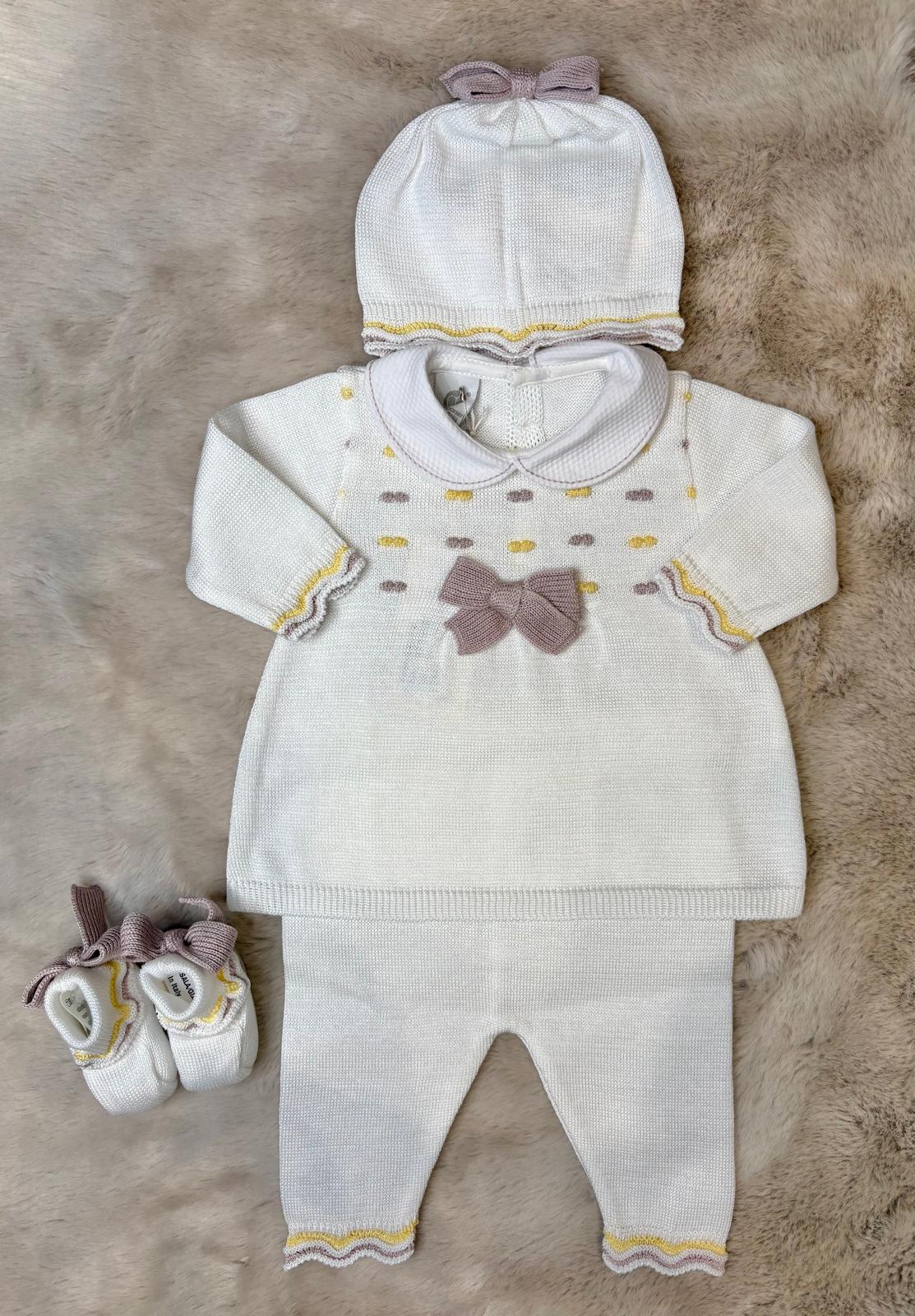 Set 4Pz con ricamo - Marlù