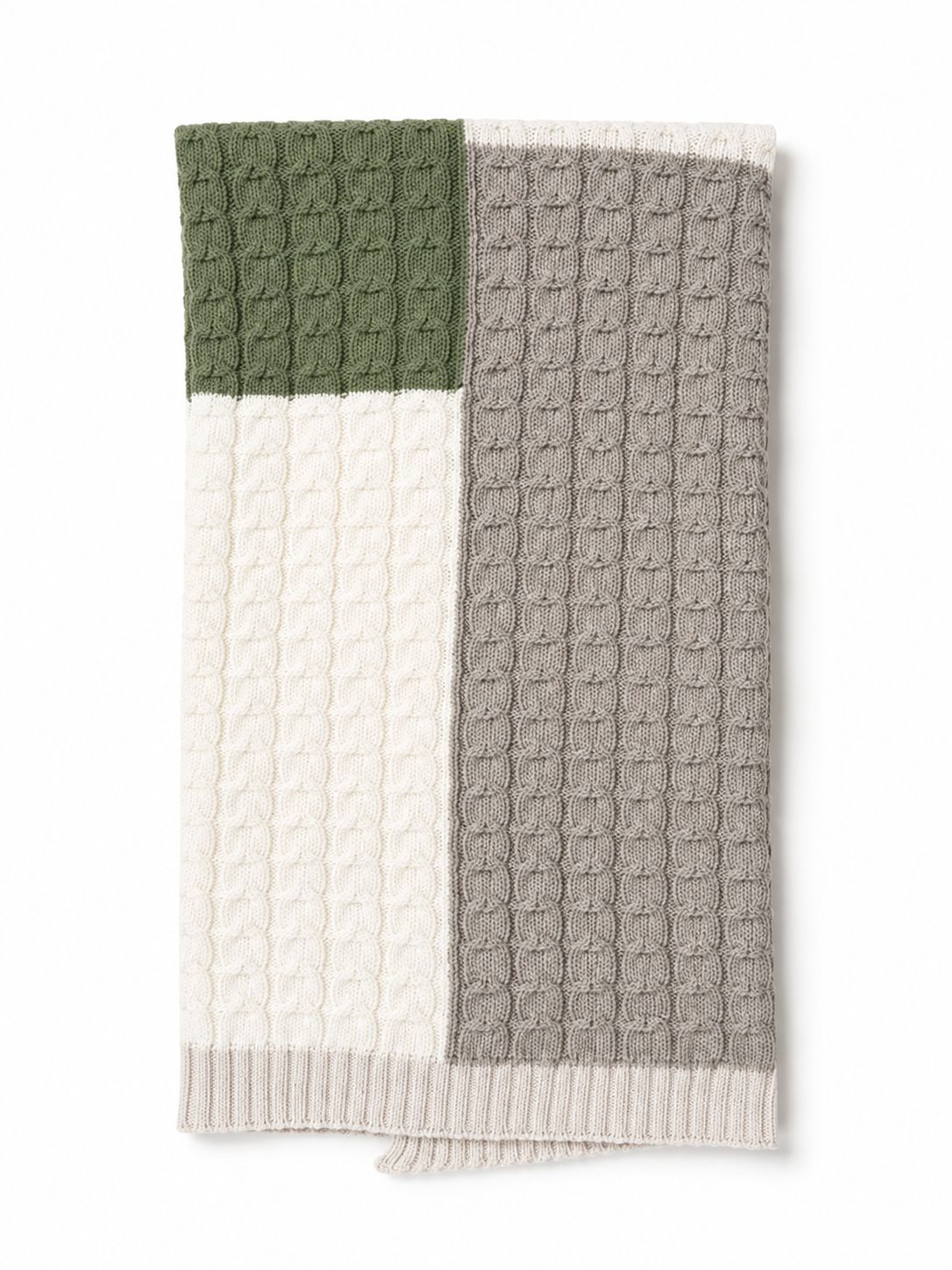 Coperta in Lana Det. Verde Bosco - Marlù