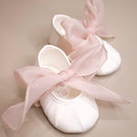Scarpette con Nastro Rosa - Marlù