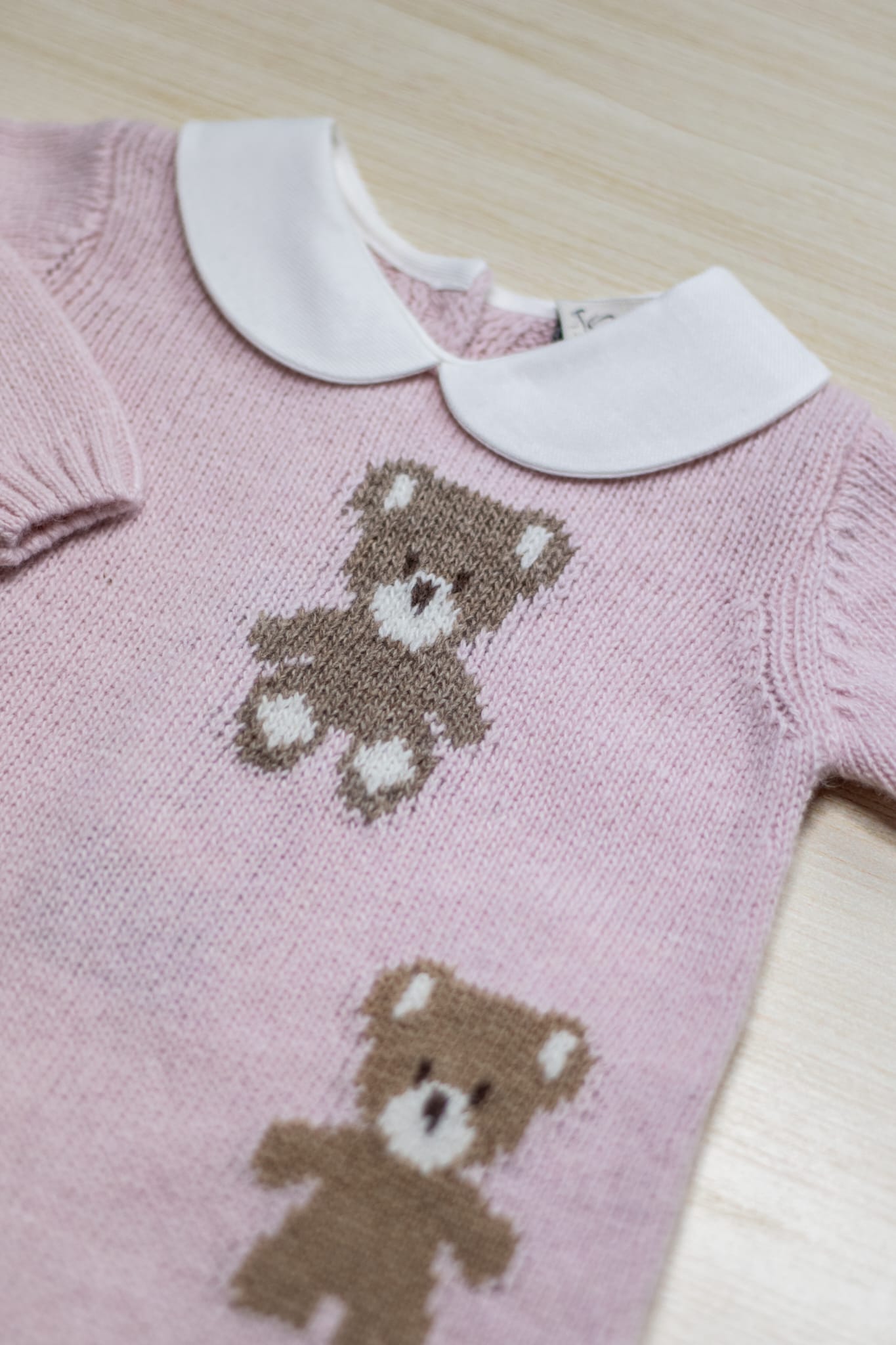 Completo Rosa Prima Nascita 3 Pezzi - Jo Milano