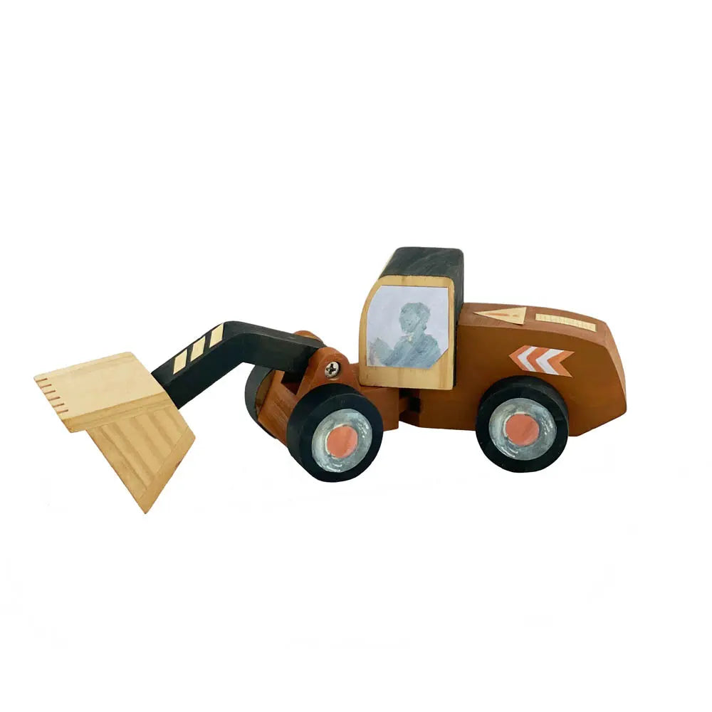 Bulldozer in legno fai da te - Egmont Toys
