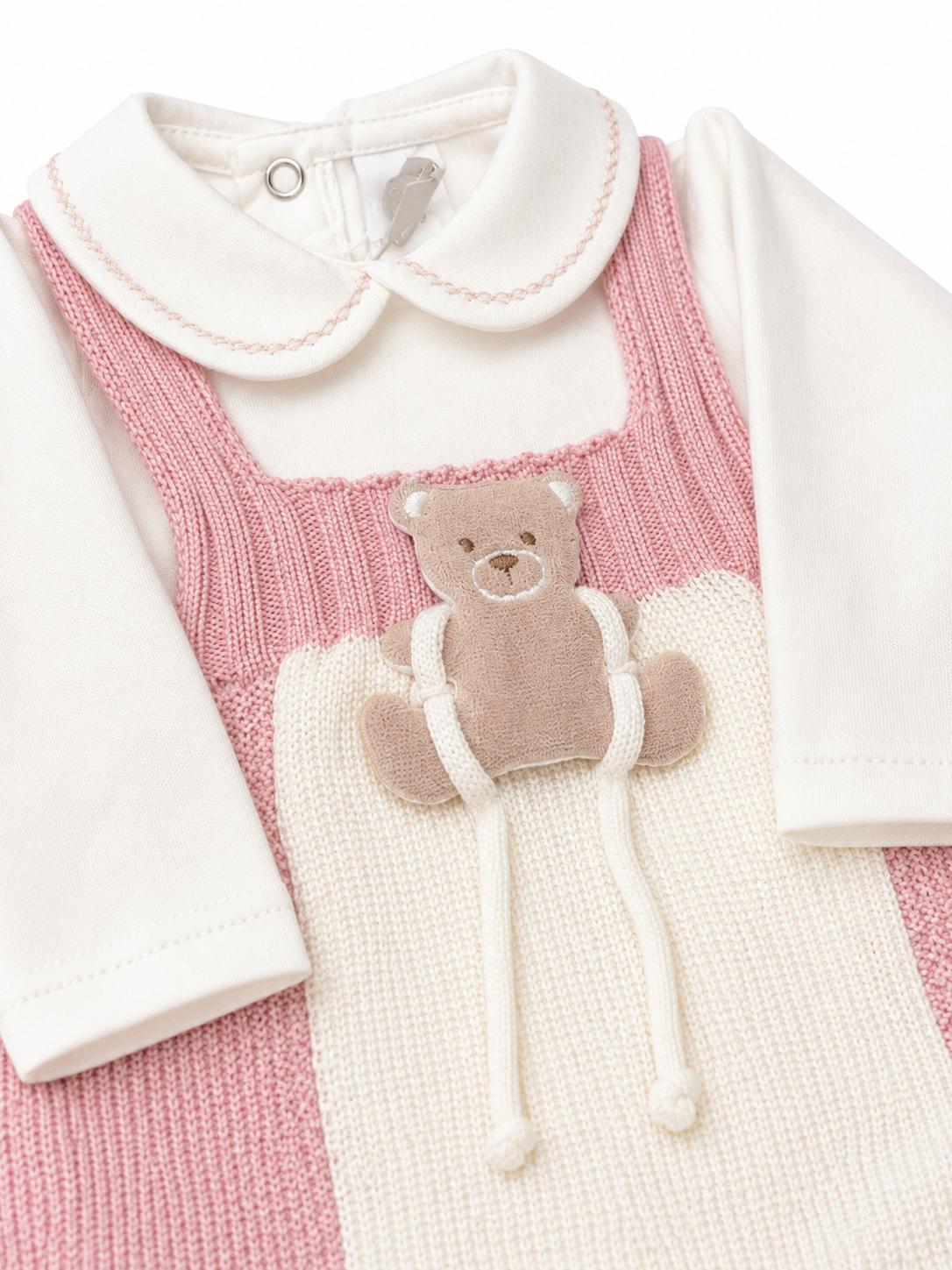 Set Nascita in Lana Mongolfiera Marsala - Marlù