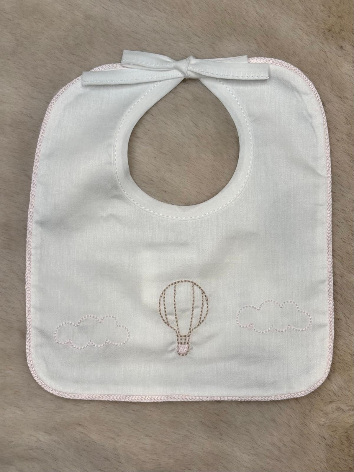 Bavetta Tema "Mongolfiera" Rosa - Marlù