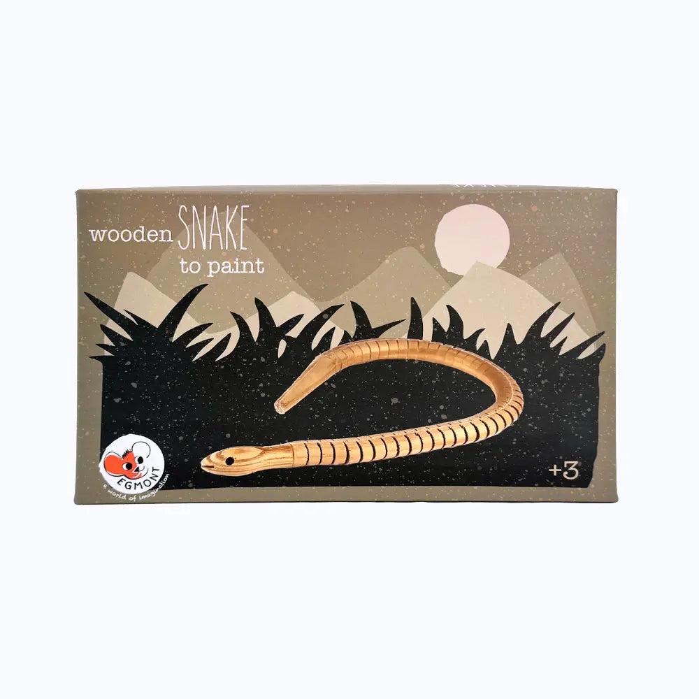 Serpente in legno da dipingere - Egmont Toys