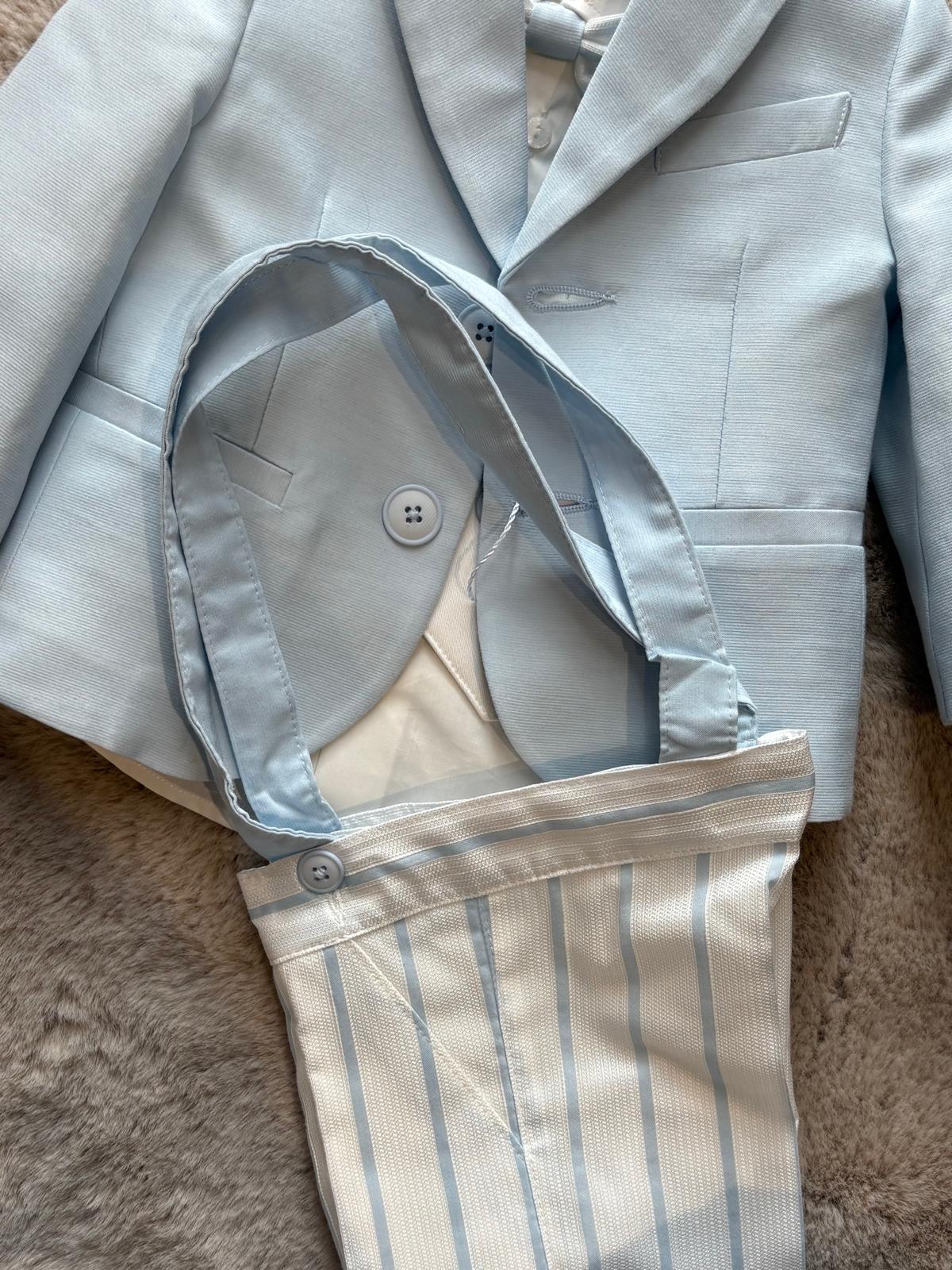 Completo Cerimonia 5Pz Azzurro - Minù