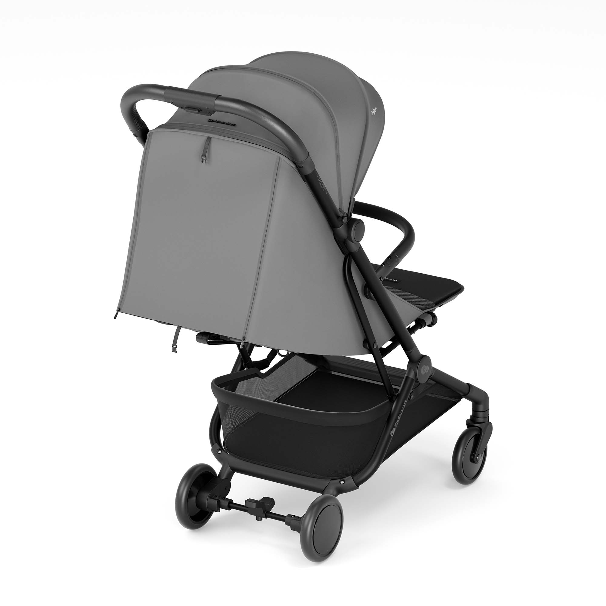 Passeggino per aereo PILOT 2 Grigio - Kinderkraft
