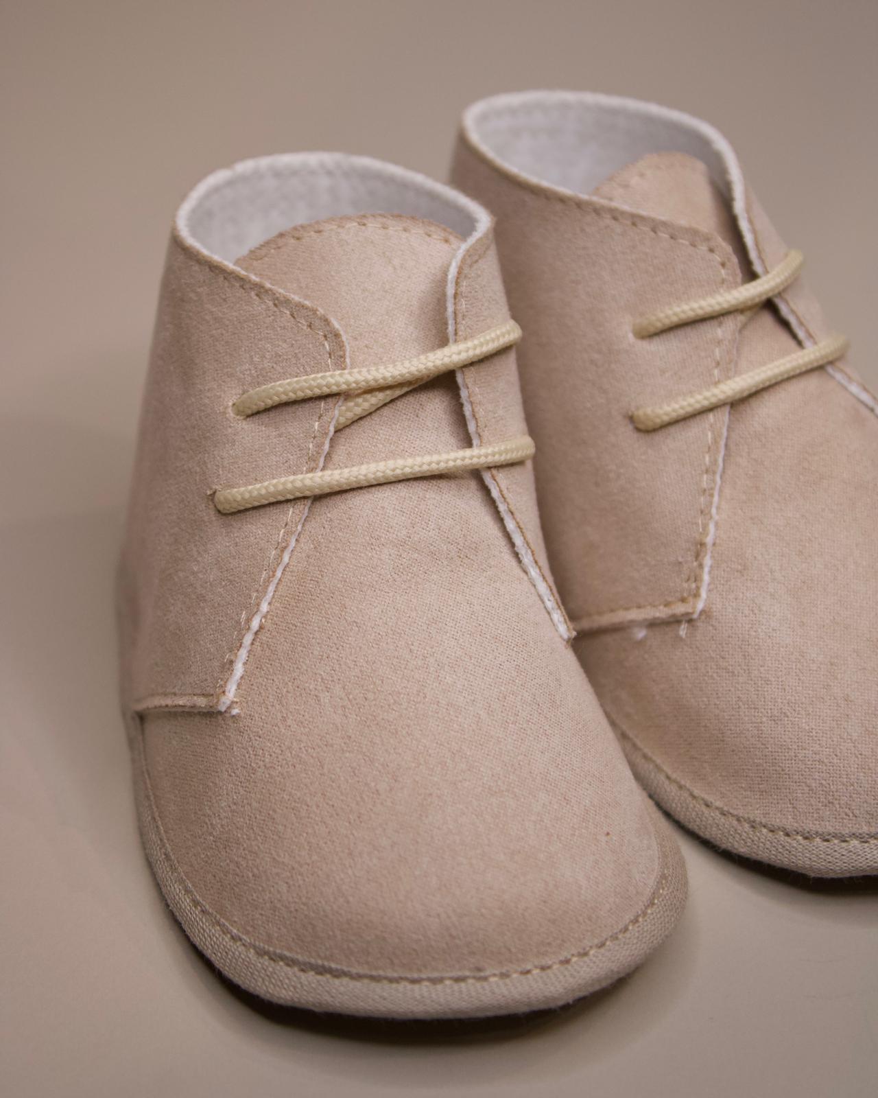 Scarpette in Camoscio Beige - Ninnaoh