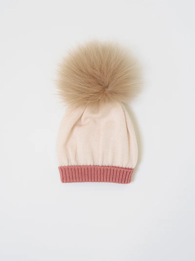 Cappello con ponpon - Marlù