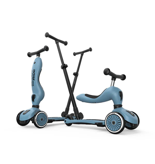 Monopattino Highwaykick 1 Push & Go - Acciaio - Scoot and Ride