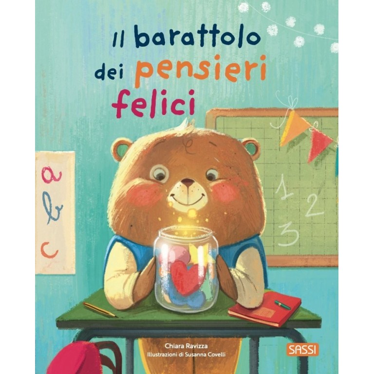 Libro "Il barattolo dei pensieri felici" - Sassi