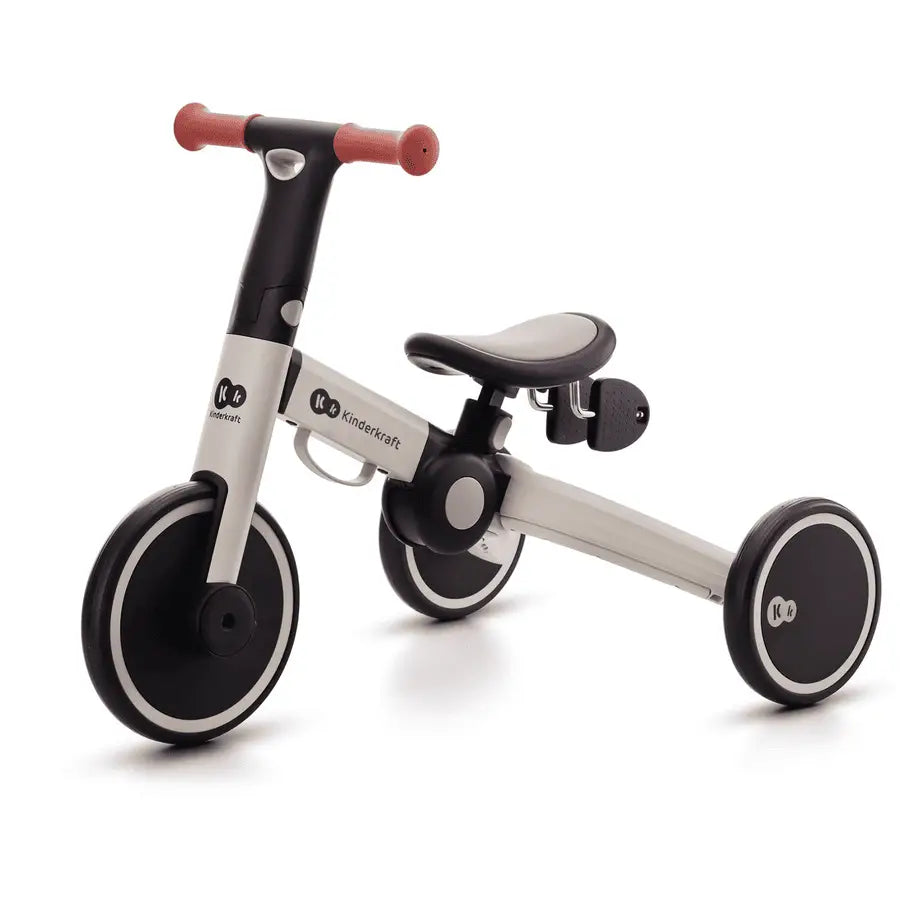 Triciclo Trasformabile 4 trike Silver Grey - Kinderkraft