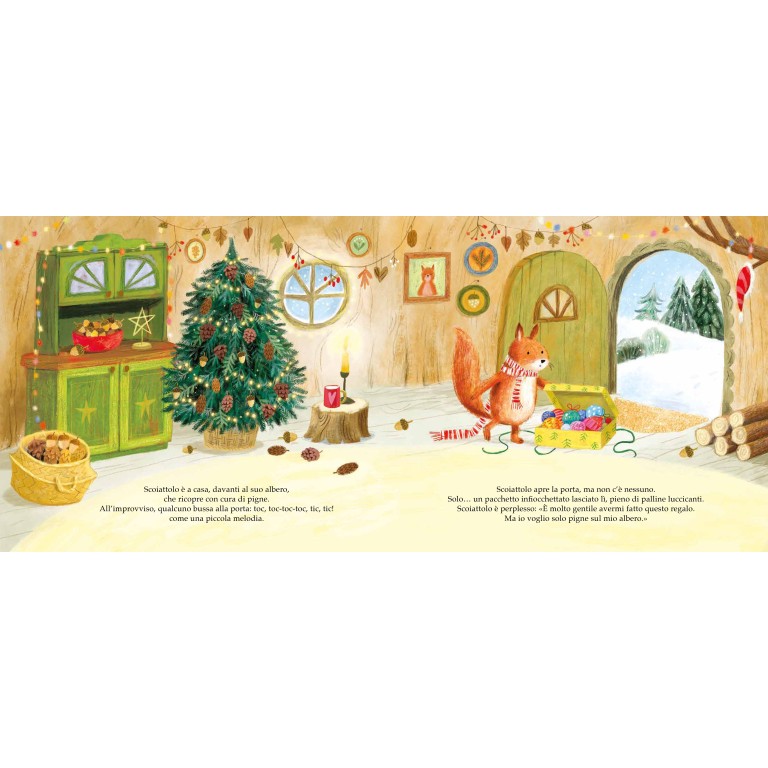 Libro "L'albero di Natale dei quattro amici" - Sassi