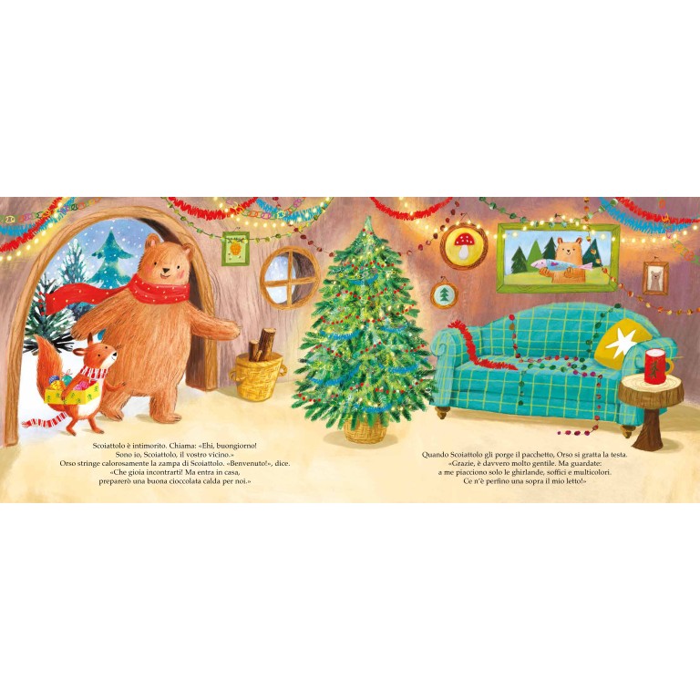 Libro "L'albero di Natale dei quattro amici" - Sassi