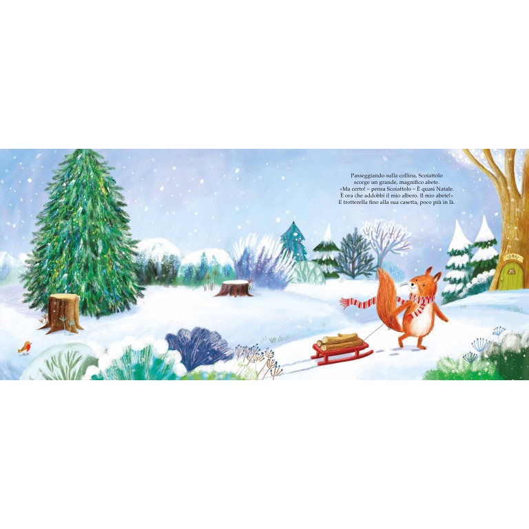 Libro "L'albero di Natale dei quattro amici" - Sassi