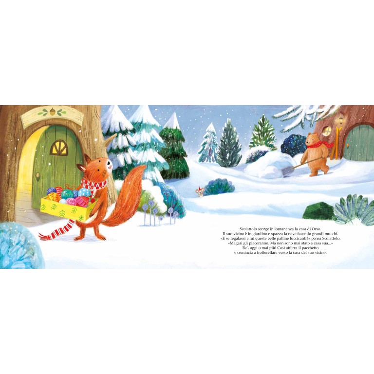 Libro "L'albero di Natale dei quattro amici" - Sassi