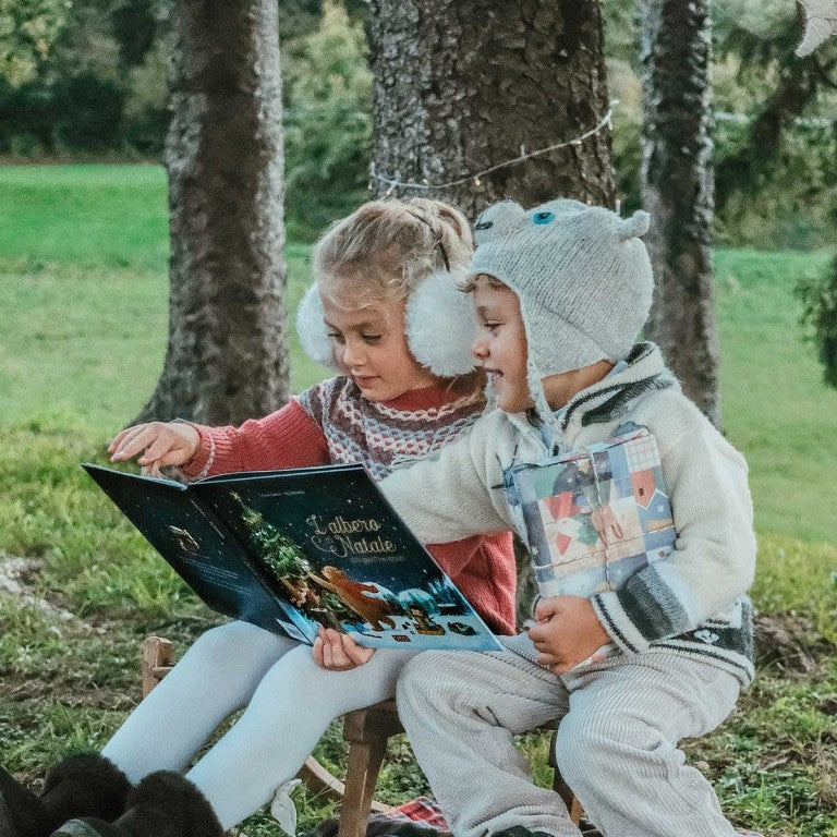 Libro "L'albero di Natale dei quattro amici" - Sassi