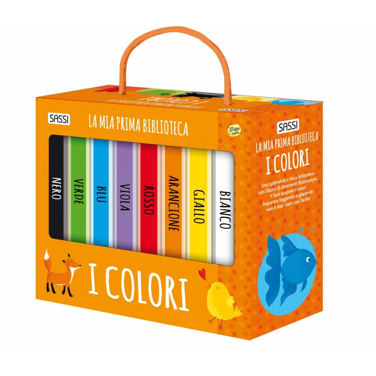 "La mia prima biblioteca-I Colori" - Sassi