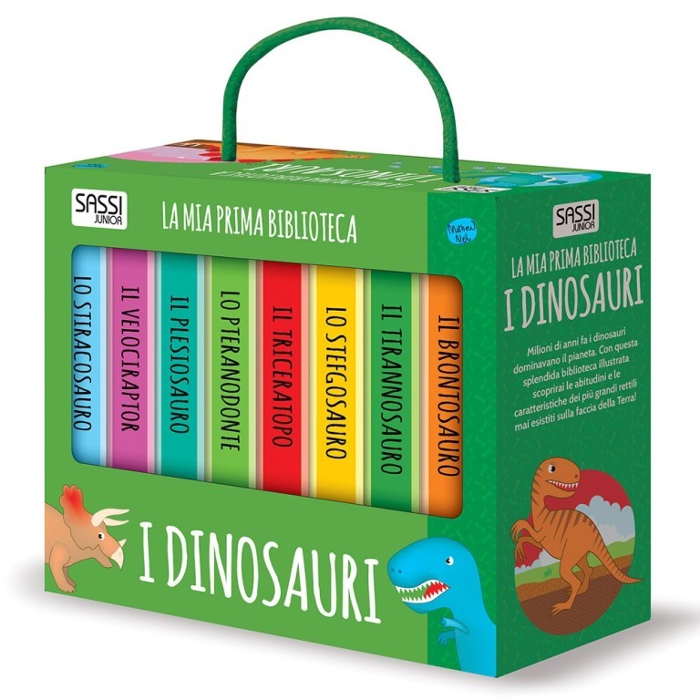 La mia prima biblioteca. I dinosauri - Sassi