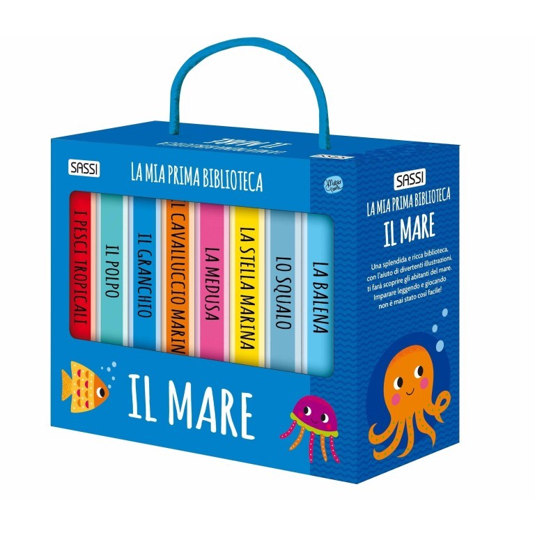 La mia prima biblioteca. Il mare - Sassi